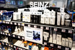 SEINZ dm-Produkte im Design von LAY Innen Architekten München